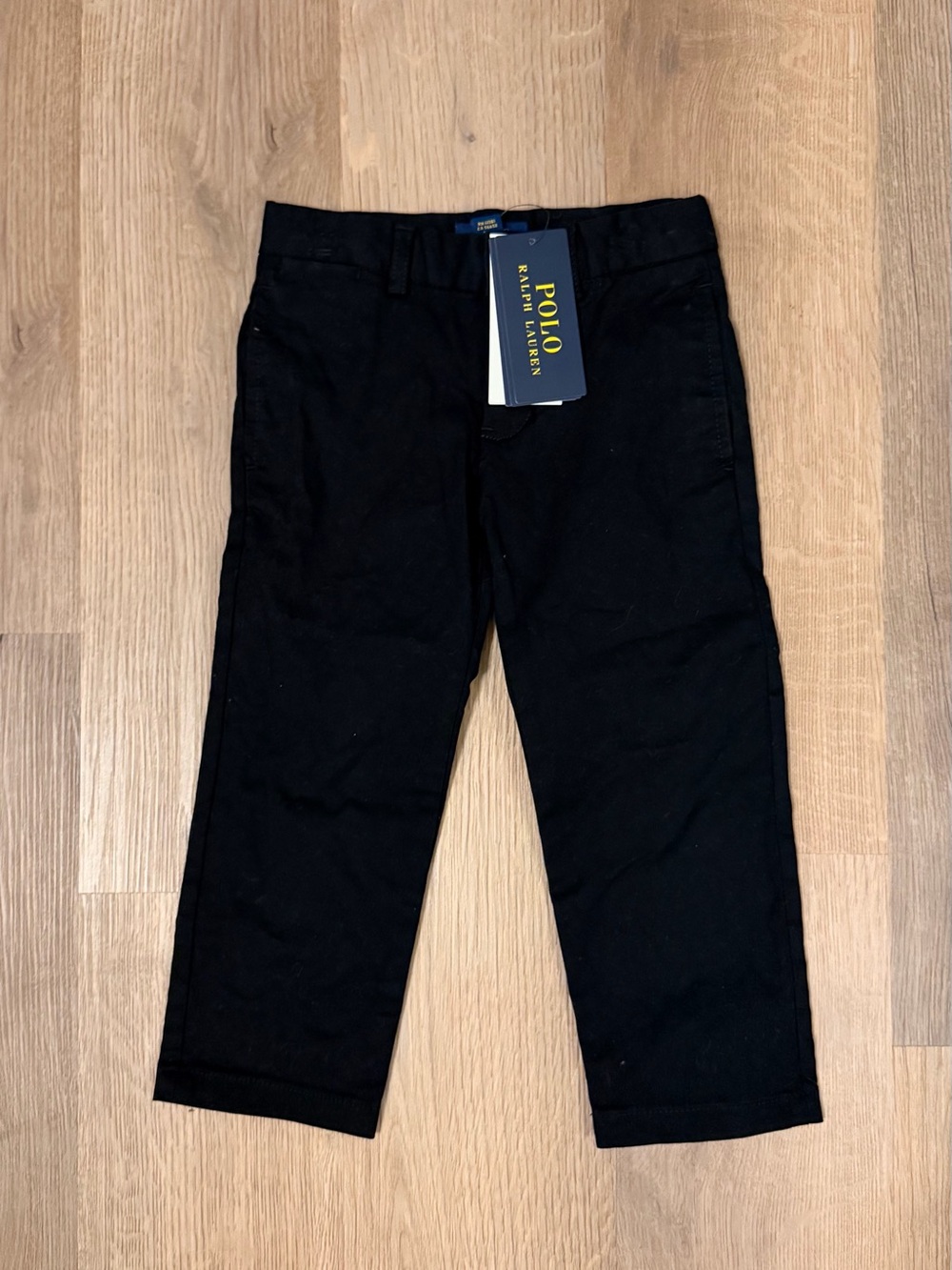 Polo Ralph Lauren Toddler Boys Black Chino Pants 2/2T NWT - Picture 3 of 11